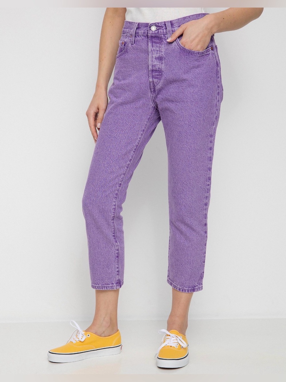 Leviโs 501 โFresh Produceโ Lavender 23x26 NWT From TV Show Yellowjackets wardrob